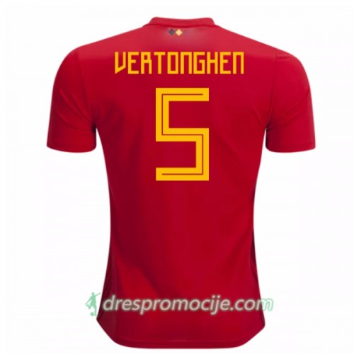 Belgija Dres Vertonghen 5 Domaći Svjetsko prvenstvo 2018 Belgija Dres Vertonghen 5 Domaći Svjetsko prvenstvo 2018
